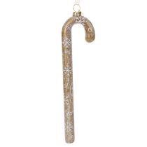 Product Candy cane glass ornament, nostalgic Christmas tree decoration, 22cm