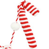 Product Candy Cane Garland Christmas Red White Decoration 120cm