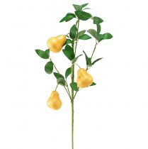 Artificial decorative branch pear branch yellow 75cm
