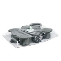 Product Cylinder Black 7cm 9 pcs