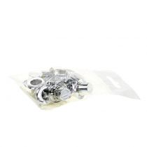 Product Cylinder mini silver 12 pcs