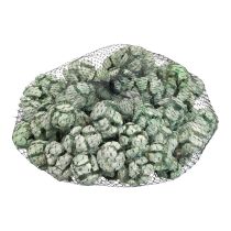Product Cypress Cones Frosted Natural Decoration 3cm Green 500g