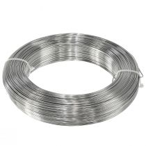Product Aluminum wire, silver, craft wire, decorative wire, 1.5mm, 1000g for jewelry, floristry and DIY projects