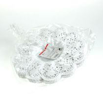 Product Paper lace flower bouquet holders 27cm 25 pieces
