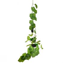 Product Leaf garland grapes decoration green blue 169x10x15cm