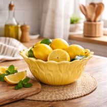 Product Decorative ceramic flower bowl for home decor and gift ideas, 13cm, 2 pieces