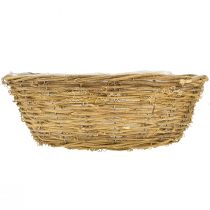 Product Large flower bowl, planting basket with vines, Ø40cm H13cm, natural decoration, table decoration, unique piece