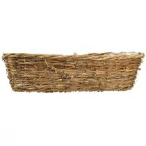 Product Flower bowl vine plant basket oval natural 49.5x22x13cm