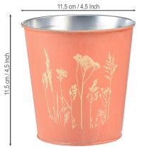 Product Flower pot Apricot planter metal Ø11.5cm H11.5cm