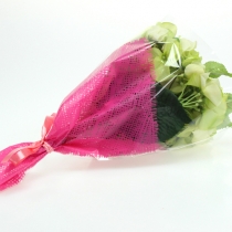 Product Flower bag pink L40cm W12-30cm 50 pieces