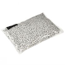 Product Brilliant decorative beads 4mm - 8mm white 1l