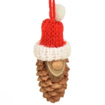 Product Christmas tree decoration gnome cone gnome red 9cm 12pcs