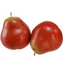 Product Decorative red pears, Ø5.5cm, H6.5cm, 12 pieces, decorative fruit