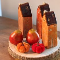 Product Decorative red pears, Ø5.5cm, H6.5cm, 12 pieces, decorative fruit
