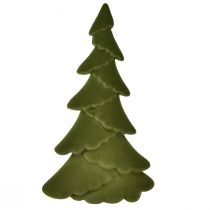 Product Decoration fir tree flocked Christmas tree green 60cm