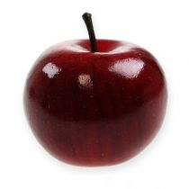 Artificial apples red, glossy 6cm 6pcs