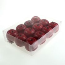 Product Decorative Apple Red 6.5cm 12 pcs