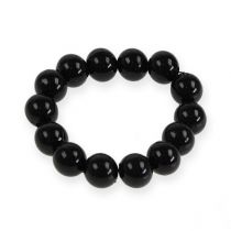 Product Decorative Beads Ø10mm Black 115 pcs