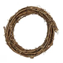 Product Decorative ring mini grapevine wreath natural Ø15cm 6 pieces DIY decoration