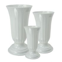 Product Lilia White Ø16 - 28cm Floor Vase 1 pc