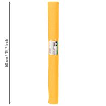 Product Florist crepe paper sun yellow 50x250cm