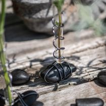 Product River pebbles black matt 2cm - 5cm 1kg