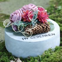 Product Foam Rose Ø10cm Old Pink 8 pcs