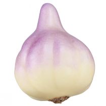 Product Vegetable Decoration Garlic Yellow Purple in Net Ø4.5cm 12 pcs