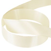 Product Gift ribbon and decorative ribbon cream taffeta ribbon 25mm 50m