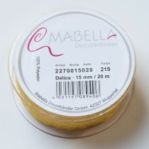 Product Polka dot gift ribbon, perfect finishing touch for gift packages and gift boxes, 1.5cm wide, 20m long