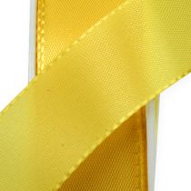 Product Gift and decoration ribbon 25mm x 50m yellow