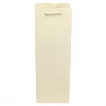 Product Gift Bag for Bottles Paper Cream 12×9×36cm 1 pc