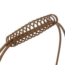Product Wire basket, metal, rust look, 28x13.5x14cm, 2 pieces