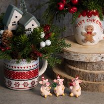 Product Lucky Pig Decorative Pig with Lucky Charms 5cm 6pcs