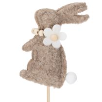 Product Easter bunny decorative figure for spring decorations and seasonal accents, 42cm, 8 pieces