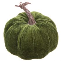 Product Autumn decoration pumpkin, light green, green, dark green, Ø13cm, 3 pieces