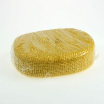 Product Jute ribbon yellow 5cm 40m