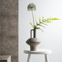 Product Ceramic vase jug antique look ceramic grey rust H27cm