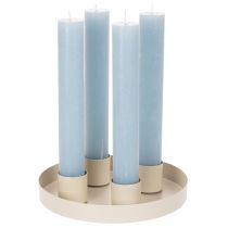 Product Magnetic candle holders for thick taper candles (4cm), 4 pieces