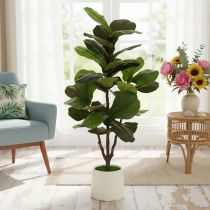 Product Artificial Ficus lyrata 120 cm decorative for living room