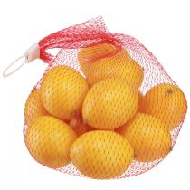Product Decorative Artificial Lemon Set, Yellow 4.5cm x 6.5cm - 12 Pack, Deceptively Realistic Artificial Fruits for Table Decoration and Crafts