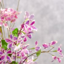 Product Artificial Clematis Branch Flower, Long-Lasting Table Decoration, 110cm, 3 Pieces