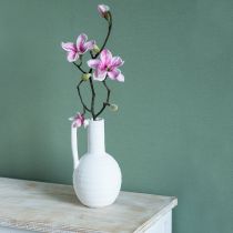 Product Artificial Flower Magnolia Branch Magnolia Artificial Pink 59cm 3pcs