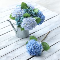 Product Artificial Flowers Decoration Hydrangea Artificial Blue 69cm