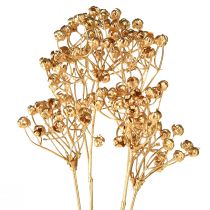 Product Artificial Plants Flax Artificial Gold Advent Decoration 54cm 4 Pcs