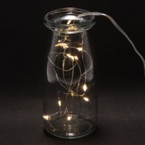 Product Battery-operated string lights for indoor use, warm white, 10 LEDs, 1m length, 6 pieces