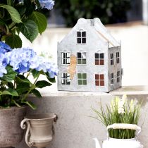 Product Light house tealight holder metal tealight house H26cm