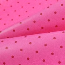 Product Cuff Paper 25cm 100m Dots Pink
