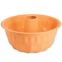 Product Metal decorative baking mold Bundt cake orange Ø23cm H12cm