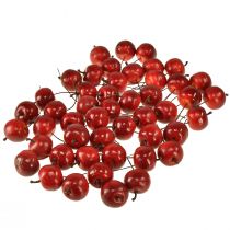 Product Mini apples on wire Ø3.5cm 48 pcs